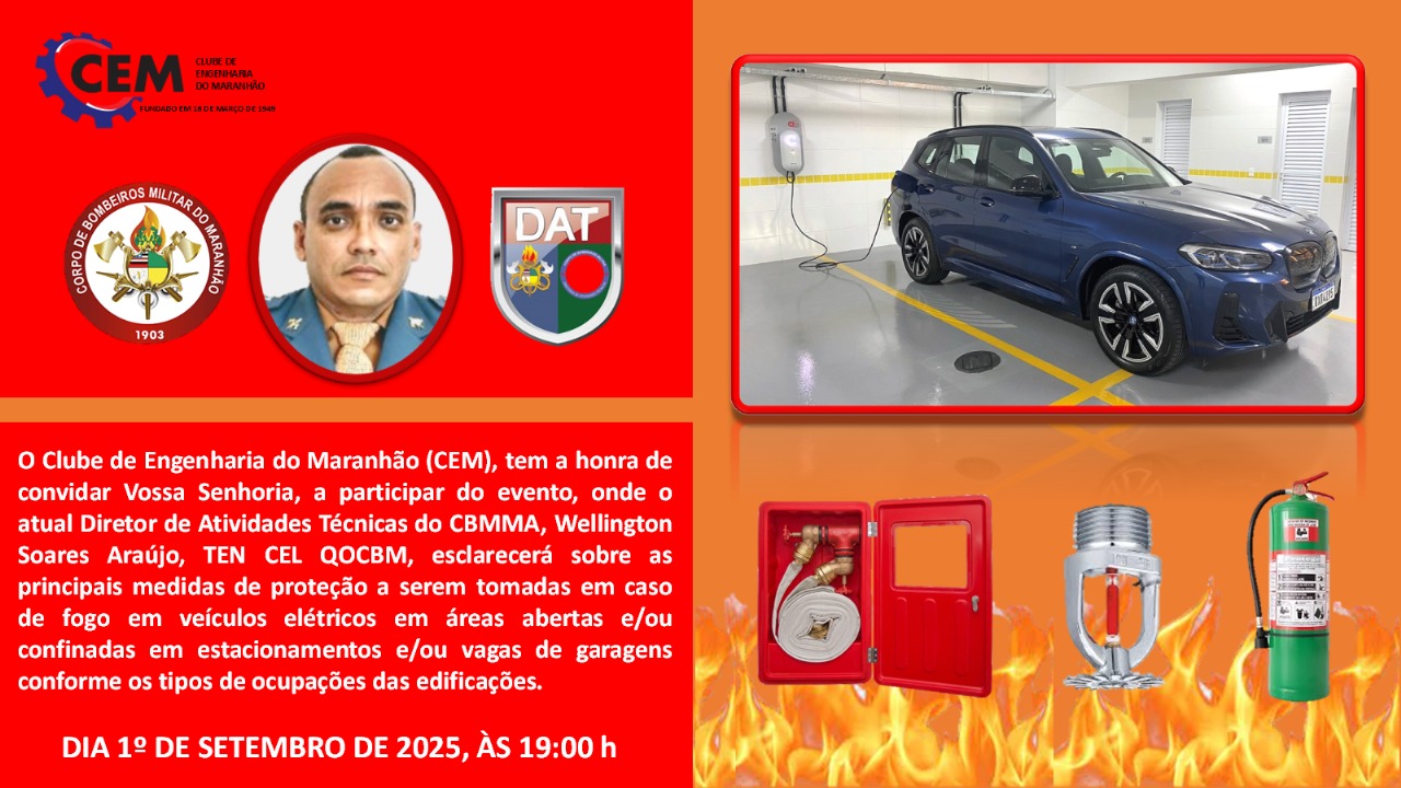 MEDIDAS DE SEGURANÇA EM ESTACIONAMENTOS E GARAGENS PARA CARROS ELÉTRICOS