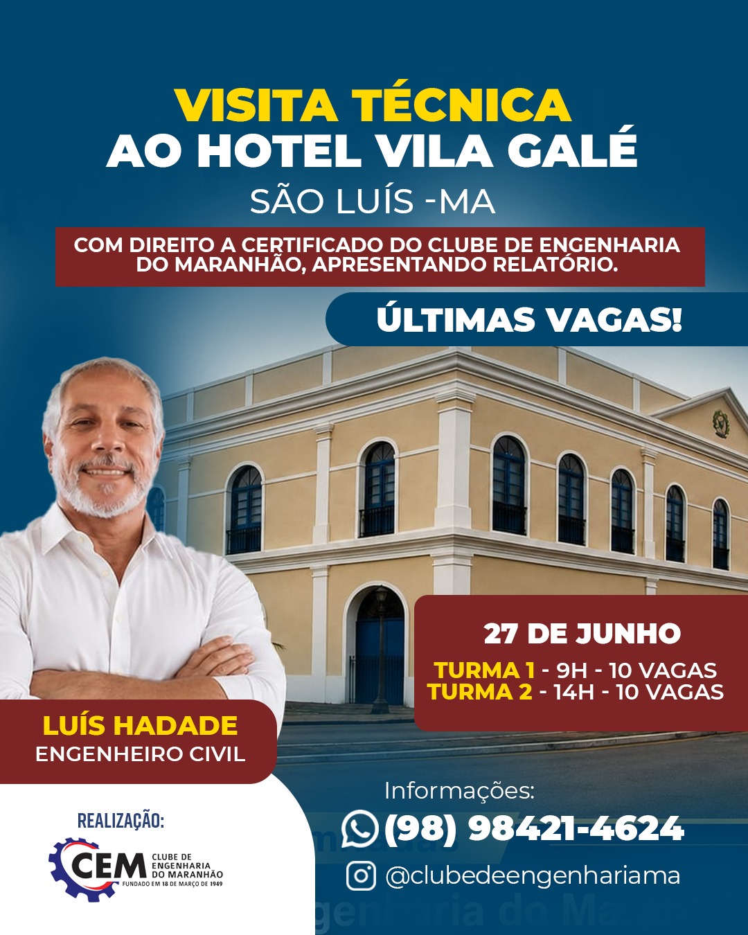 Visita Técnica ao Hotel Vila Galé