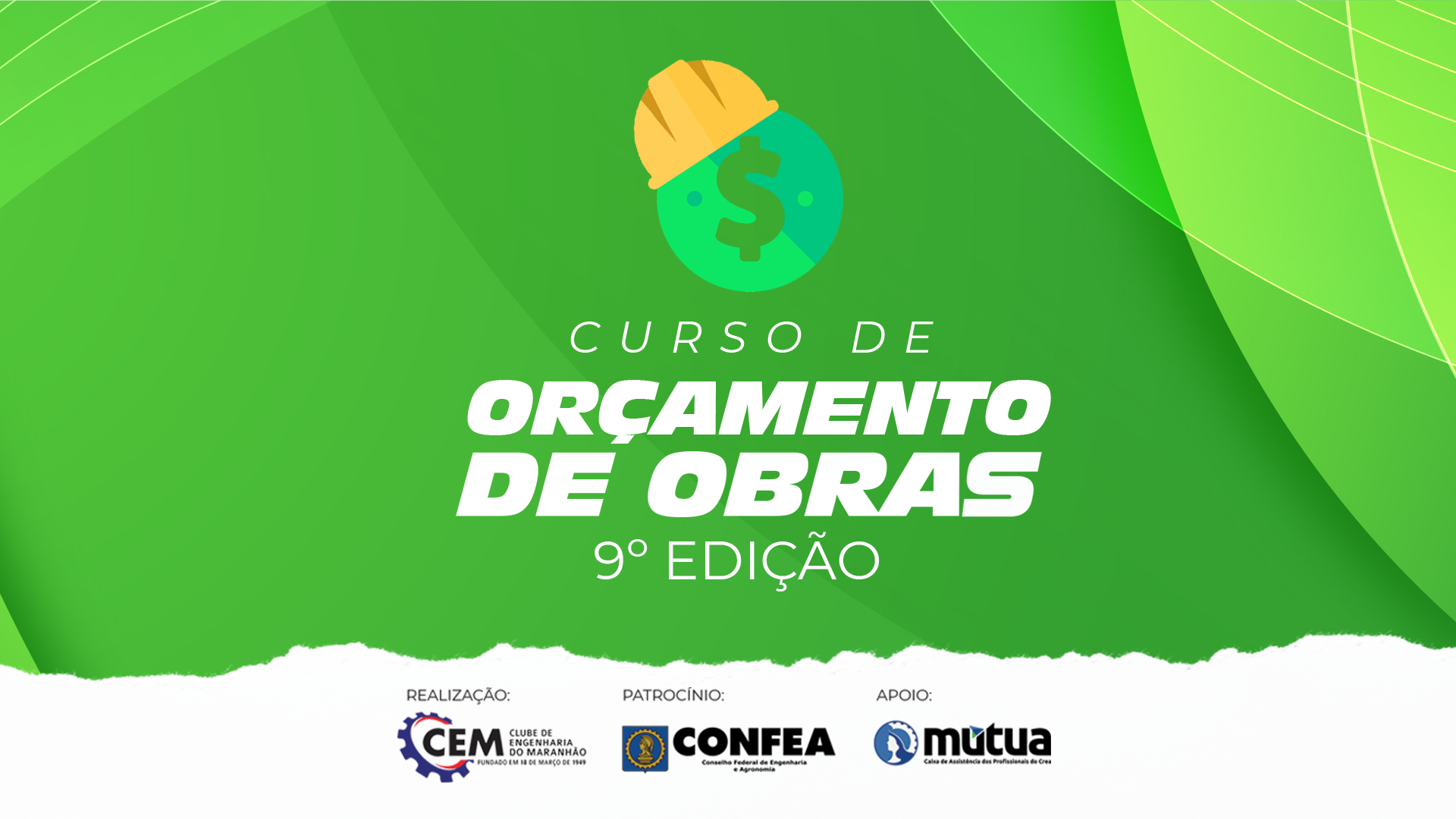 CURSO DE ORÇAMENTO DE OBRAS - 9° EDIÇÃO